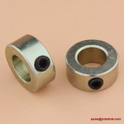 Carbon steel 50 mm set screw Shaft Collars with Zinc Plating