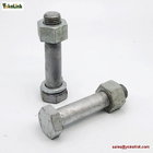 1-3/8" ASTM F3125 Grade A325 Hot Dipped Galvanized Steel Structural Bolt w/A563 DH Nut & F436 Washer