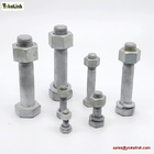 1-1/2" ASTM F3125 Grade A325 Hot Dipped Galvanized Steel Structural Bolt w/A563 DH Nut & F436 Washer
